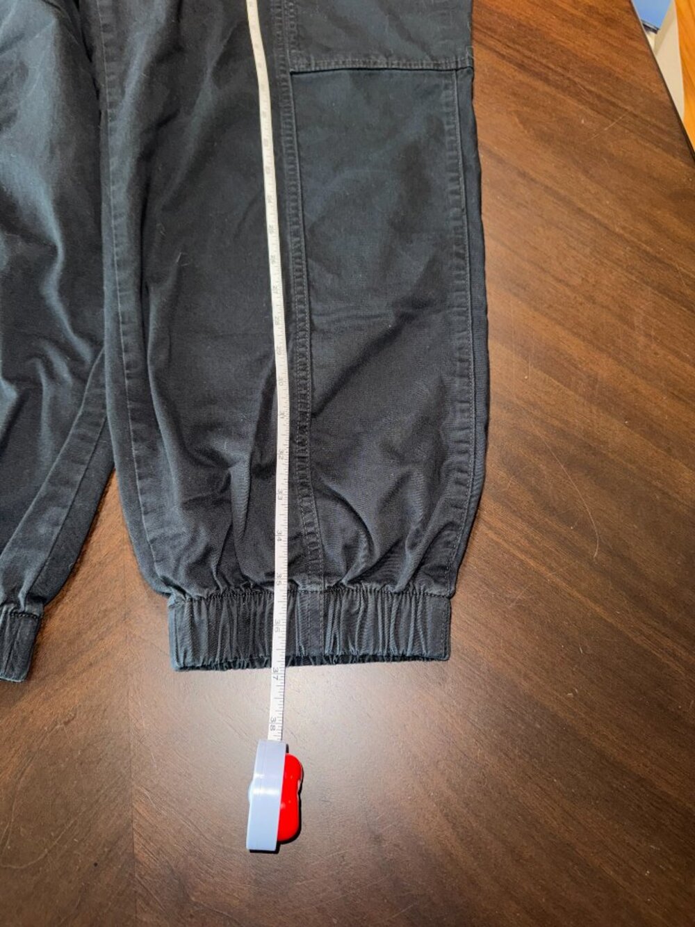 Gap Black Cargo High Waisted Jogger Pants size XL - Picture 7 of 13